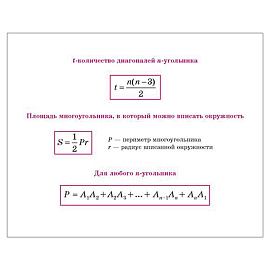 Книга "На ладони. Все формулы по геометрии", Томилина М.Е., 17627
