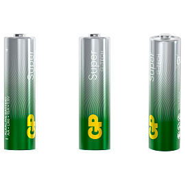 Батарейка GP Super G-Tech AA (LR6) 15A алкалиновая, SB50 фото Батарейка GP Super G-Tech AA (LR6) 15A алкалиновая, SB50