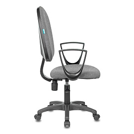 Кресло CH-1300N "Престиж+", с подлокотниками, ткань, серое, 1215476 фото Кресло CH-1300N "Престиж+", с подлокотниками, ткань, серое, 1215476