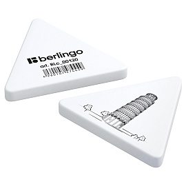 Ластик Berlingo "Triangle XL", треугольный, термопластичная резина, 55*55*9мм