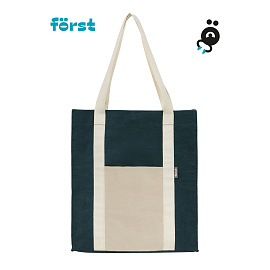 Сумка-шоппер Forst "Mist" 40*35*8см, 1 отделение, 1 карман, вельветовая на кнопке