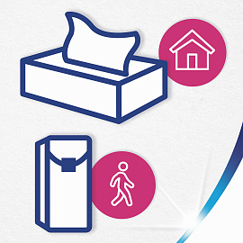 Салфетки косметические Zewa Deluxe 3-слойные (90 штук в упаковке)