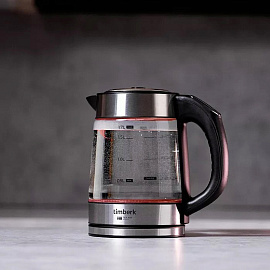 Чайник электрический Timberk T-EK27G03 серебристый