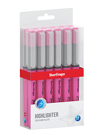 Текстовыделитель-кисть Berlingo "Textline HL470" розовый, 1-6мм фото Текстовыделитель-кисть Berlingo "Textline HL470" розовый, 1-6мм