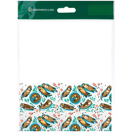 Набор обложек (3шт.) 210*350 для дневников и тетрадей в мягком переплете, Greenwich Line, ПВХ 180мкм, "Funny animals
