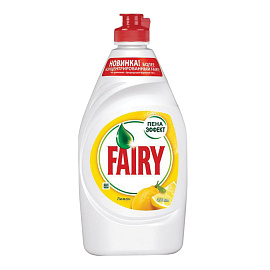 Средство для мытья посуды Fairy Сочный лимон гель 0.45 л