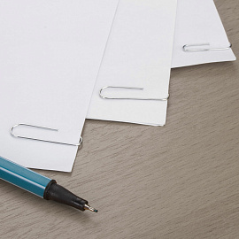 Скрепки ЭКСТРА ОФИСМАГ 28 мм никелированные 100 штук, 271315 фото Скрепки ЭКСТРА ОФИСМАГ 28 мм никелированные 100 штук, 271315