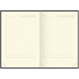 Ежедневник недатированный, А5, 160л., кожа, Delucci, гладкая кожа, золот. срез, коричневый фото Ежедневник недатированный, А5, 160л., кожа, Delucci, гладкая кожа, золот. срез, коричневый