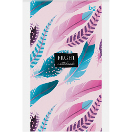 Блокнот А6 48л. на скрепке BG "Микс. Ассорти