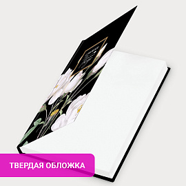 Ежедневник датированный 2026 145х215 мм, А5, STAFF, ламинированная обложка, "Розы", 117322