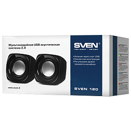 Колонки 2.0 Sven 120 (SV-013493)