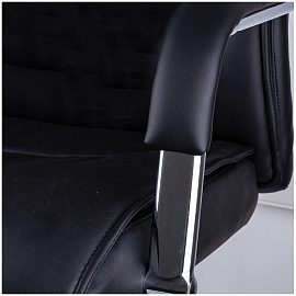 Кресло руководителя Helmi HL-E03 "Accept", экокожа черная фото Кресло руководителя Helmi HL-E03 "Accept", экокожа черная