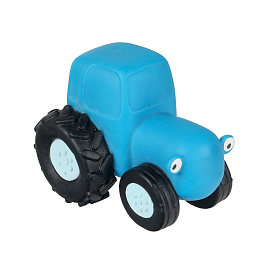 Игрушка-антистресс, тянучка "СИНИЙ ТРАКТОР" 8 см, наполнение песок, СУПЕРЖИМ
