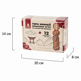 Балансир-головоломка "Башня Туми Иши", 12 деревянных камней, ЗОЛОТАЯ СКАЗКА, 665258 фото Балансир-головоломка "Башня Туми Иши", 12 деревянных камней, ЗОЛОТАЯ СКАЗКА, 665258