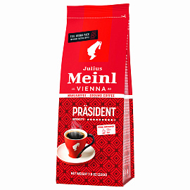 Кофе молотый JULIUS MEINL "Prasident Classic Collection", 220 г, ИТАЛИЯ, 97740