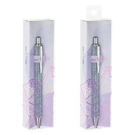 Ручка шариковая MESHU "Sky diamond" синяя, 1,0мм