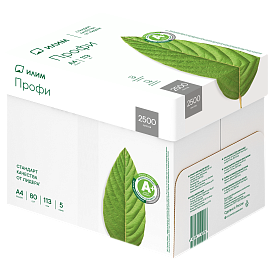 Бумага Илим "Профи" А4, Марка А, 500л.