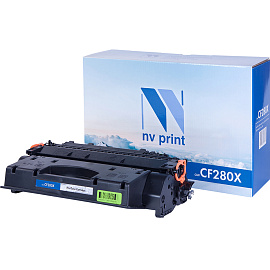 Картридж лазерный NV Print CF280X для HP черный совместимый повышенной емкости
