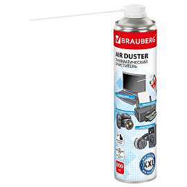 Баллон со сжатым воздухом BRAUBERG ДЛЯ ОЧИСТКИ ТЕХНИКИ, 800 мл, 513691 фото Баллон со сжатым воздухом BRAUBERG ДЛЯ ОЧИСТКИ ТЕХНИКИ, 800 мл, 513691