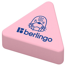 Ластик Berlingo "Zoo", треугольный, термопластичная резина, 28*24*10мм