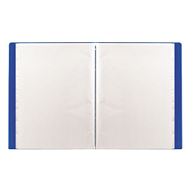 Папка 30 вкладышей STAFF, синяя, 0,5 мм, 225696 фото Папка 30 вкладышей STAFF, синяя, 0,5 мм, 225696