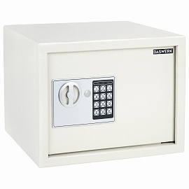 Сейф мебельный DASWERK SC-250EL (250х350х250 мм), электронный замок, бежевый, 291345 фото Сейф мебельный DASWERK SC-250EL (250х350х250 мм), электронный замок, бежевый, 291345