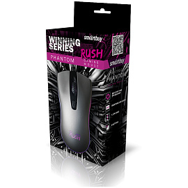 Мышь Smartbuy Rush Phantom, USB, с подсветкой, черный, 4btn+Roll фото Мышь Smartbuy Rush Phantom, USB, с подсветкой, черный, 4btn+Roll