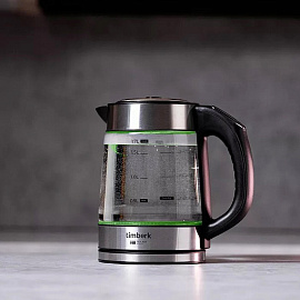 Чайник электрический Timberk T-EK27G03 серебристый