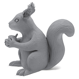 Пластилин скульптурный ТВЕРДЫЙ СЕРЫЙ "Секреты художника", 1 кг, BRAUBERG ART, 107489