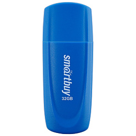 Флеш-диск 32 GB SMARTBUY Scout USB 2.0, синий, SB032GB2SCB