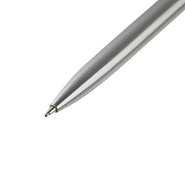 Ручка шариковая Luxor "Cosmic" синяя, 1,0мм, корпус хром, кнопочный механизм, футляр