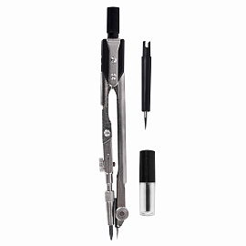 Готовальня Глобус Technica (корпус серебристый, НЧ3-60-30)