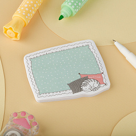 Самоклеящийся блок фигурный MESHU "Soft pillows", 40л., европодвес фото Самоклеящийся блок фигурный MESHU "Soft pillows", 40л., европодвес