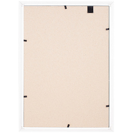 Рамка пластиковая 21*30см, OfficeSpace, № 9, белый/золото