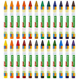 Восковые мелки BRAUBERG KIDS, НАБОР 24 цвета, 271697