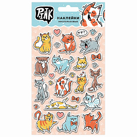 Наклейки объемные АССОРТИ, 11х20 см, PY