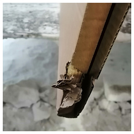 Доска пробковая OfficeSpace, 100*150см, деревянная рамка