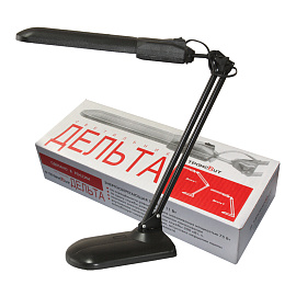 Светильник настольный Трансвит Дельта-У черный