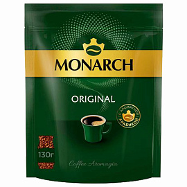 Кофе растворимый сублимированный Monarch Original 130 г (пакет)
