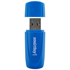 Флеш-диск 32 GB SMARTBUY Scout USB 2.0, синий, SB032GB2SCB