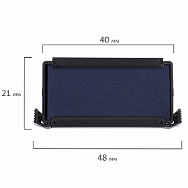 Подушка сменная 38х14 мм, синяя, для TRODAT 4911, 4951, арт. 6/4911