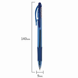 Ручка шариковая автоматическая Pentel BK417-C синяя (толщина линии 0, 27 мм)