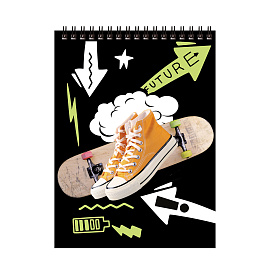 Блокнот А5 40л. на гребне BG "Будь смелее