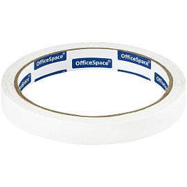Клейкая лента двусторонняя OfficeSpace, 12мм*10м, бумажная основа фото Клейкая лента двусторонняя OfficeSpace, 12мм*10м, бумажная основа