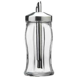 Сахарница с дозатором, объем 260 мл, PASABAHCE "Black&White", фирменная подарочная упаковка, 80078 фото Сахарница с дозатором, объем 260 мл, PASABAHCE "Black&White", фирменная подарочная упаковка, 80078