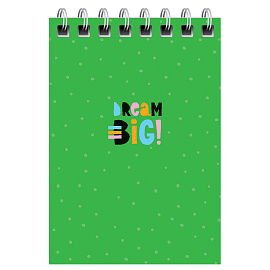 Блокнот А7 40л. на гребне BG "Моноколор. New style