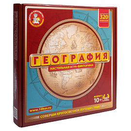 Игра настольная Десятое королевство "Викторина География