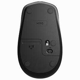 Мышь беспроводная Logitech M190 черная (910-005923/910-005905/910- 005902)