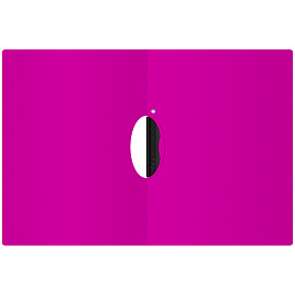 Папка с пластиковым клипом Berlingo "Color Zone" А4, 450мкм, фуксия