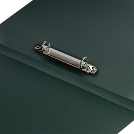 Папка на 2 кольцах СТАММ "Диагональ" А4, 25мм, 700мкм, пластик, изумруд фото Папка на 2 кольцах СТАММ "Диагональ" А4, 25мм, 700мкм, пластик, изумруд